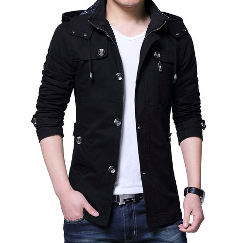 Herren Modische Übergangsjacke Drune