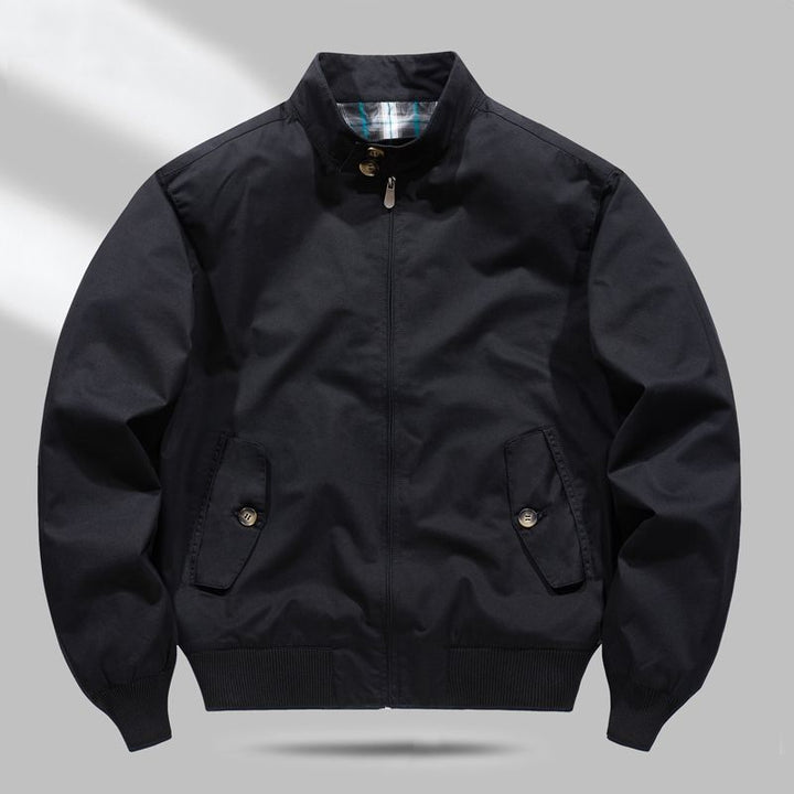 Herren Leichte Übergangsjacke mit Karo-Innenfutter Drune