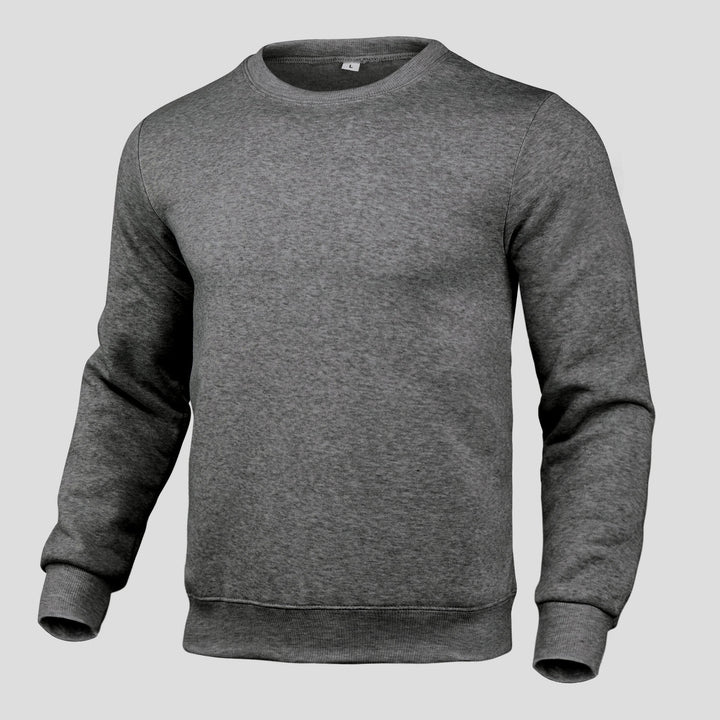 Herren Komfortabler Rundhals-Pullover aus hochwertigem Baumwollmix Drune