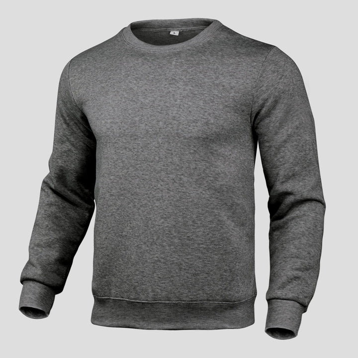 Herren Komfortabler Rundhals-Pullover aus hochwertigem Baumwollmix Drune