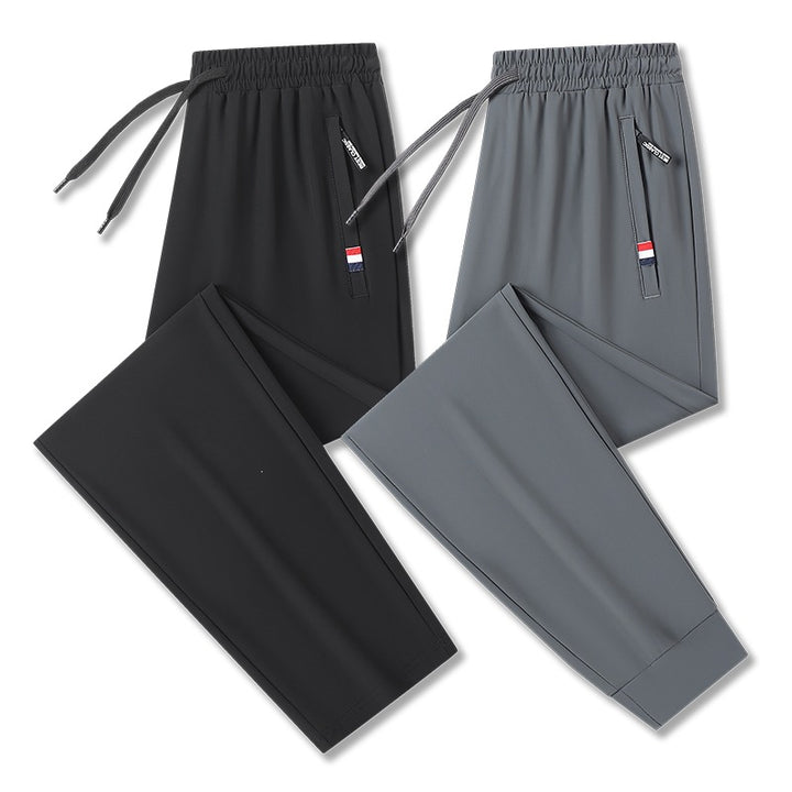 Herren Sportliche Freizeit-Hose mit elastischem Bund Drune
