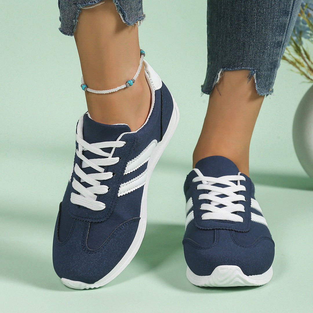 Damen Freizeit-Sneaker mit atmungsaktivem Obermaterial und bequemer Dämpfung Drune