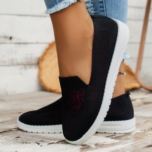 Damen Atmungsaktive Slip-On Sneakers Drune