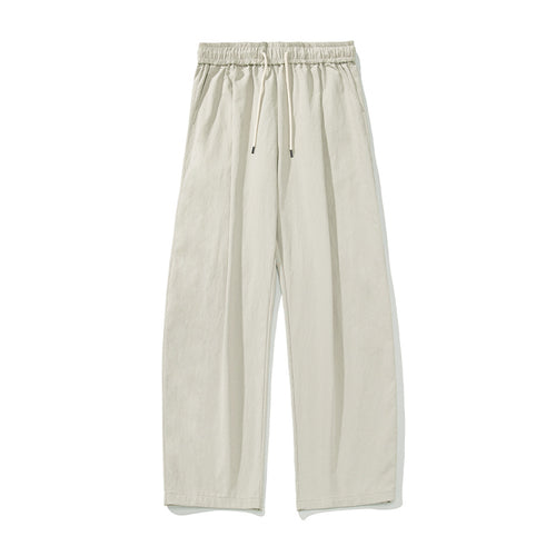 Damen Locker fallende Sommerhose mit hohem Bund, Elastik- und Tunnelzug Drune