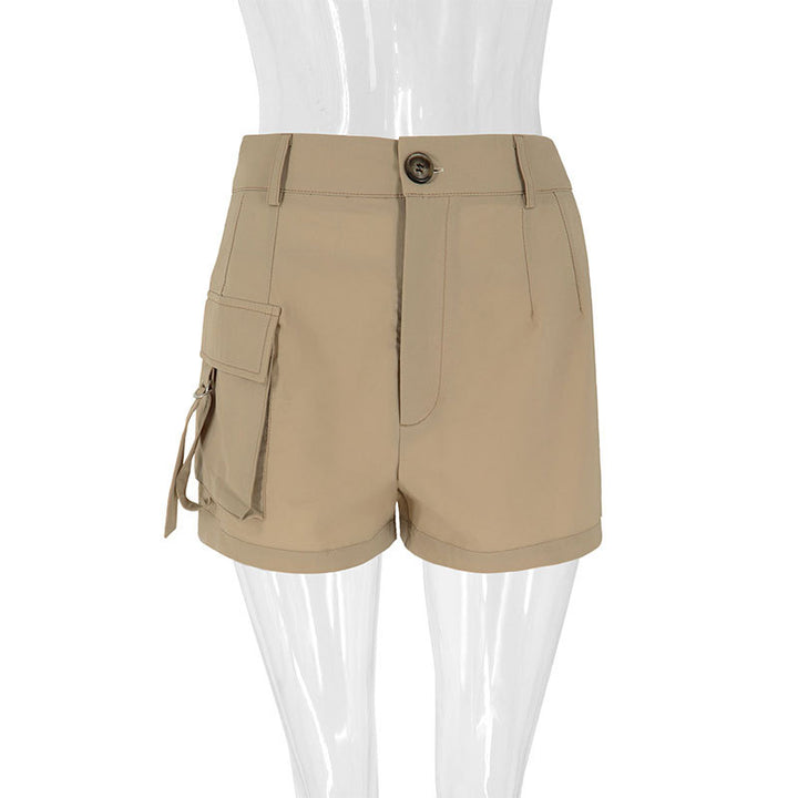 Damen Komfortable Cargo-Shorts Drune