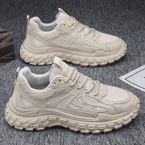 Damen Sportliche Sneaker mit atmungsaktivem Obermaterial und dämpfender Sohle Drune