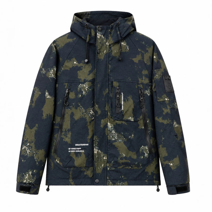 Herren Utility Outdoor-Jacke Drune