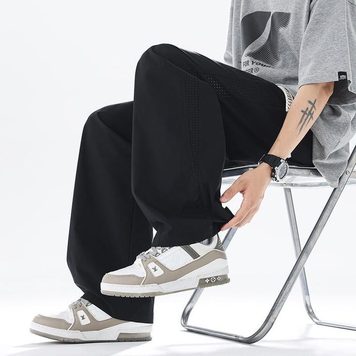 Herren Sportliche Freizeithose mit atmungsaktiven Einsätzen  1788279716