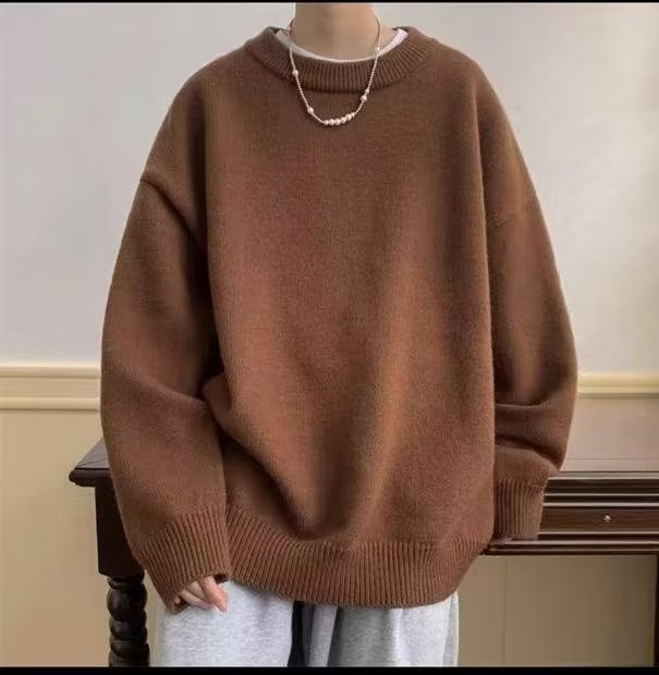 Damen Bequemer Oversized Pullover Drune