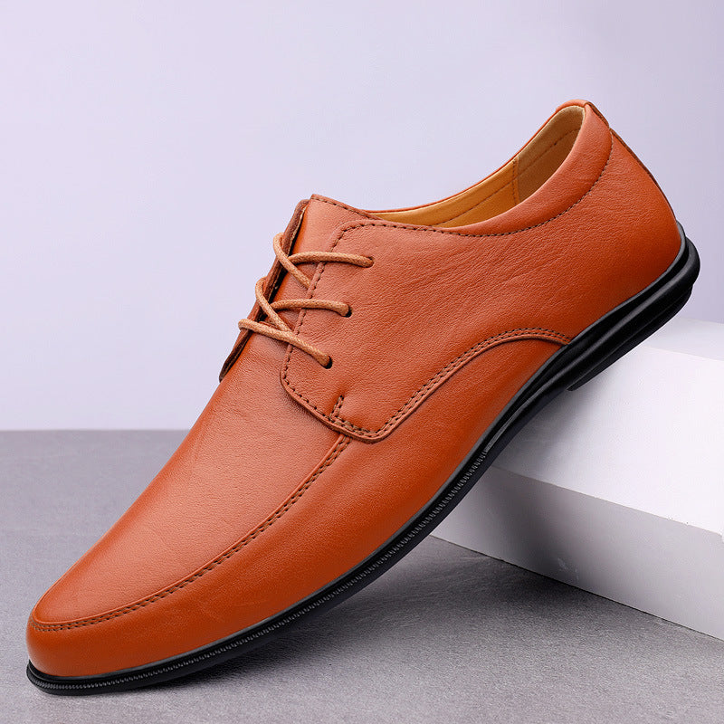 Herren Eleganter Derby-inspirierter Schnürschuh mit schlanker Leiste und flexibler Laufsohle Drune