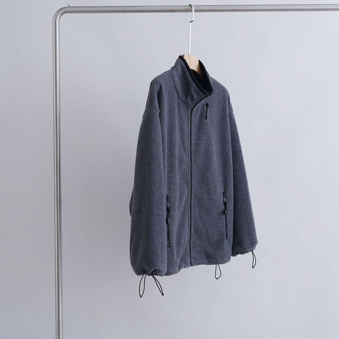 Damen Sportliche Fleecejacke mit hohem Kragen Drune