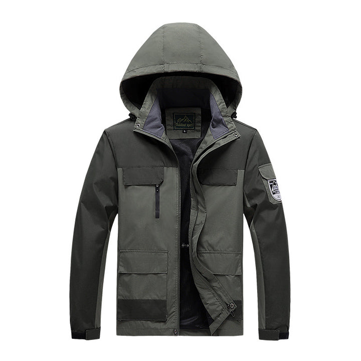 Herren robuster Outdoor-Fieldparka Drune