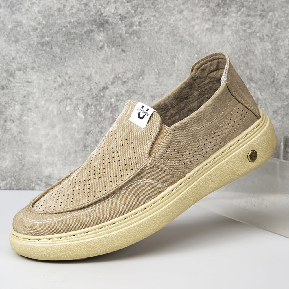 Herren Modische und komfortable Slip-On Freizeitschuhe Drune