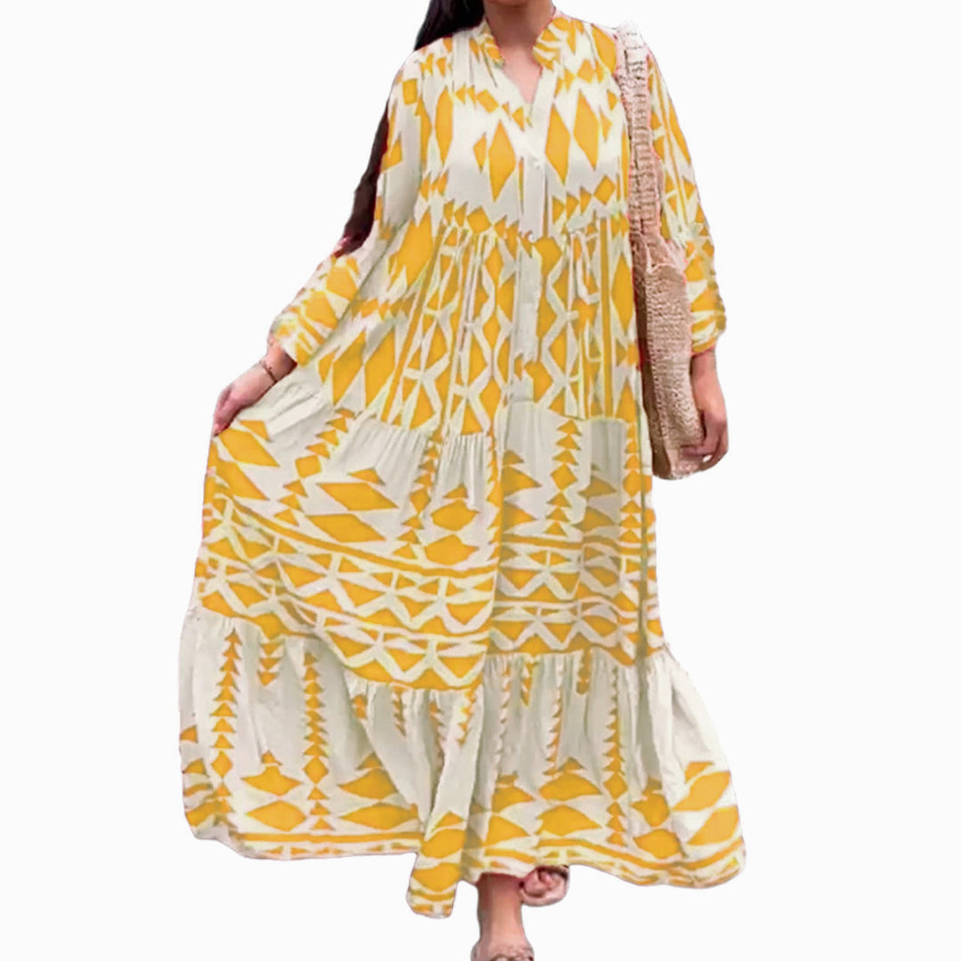 Drune | Bedrucktes Hemdkleid