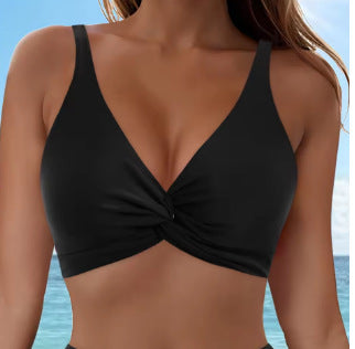 Damen Sportliches Bikinioberteil mit Twist-Design Drune