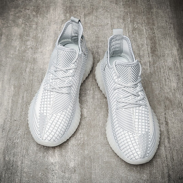 Unisex Strick-Sneakers mit sockenähnlichem Schaft und profiliertem Gummiprofil Drune