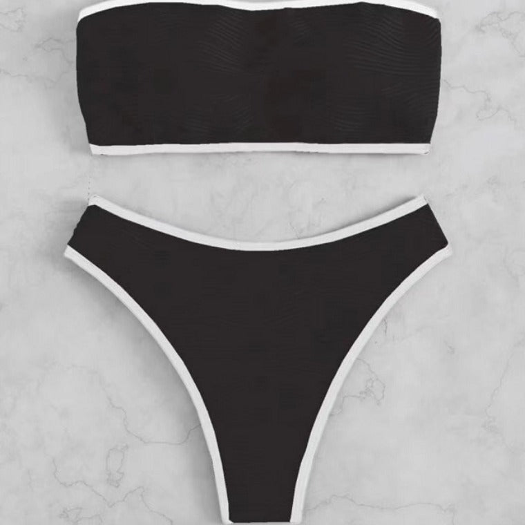 Damen Bandeau Bikini mit bequemer Passform Drune