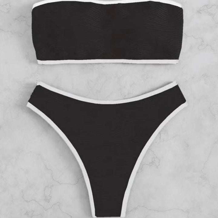 Damen Bandeau Bikini mit bequemer Passform Drune
