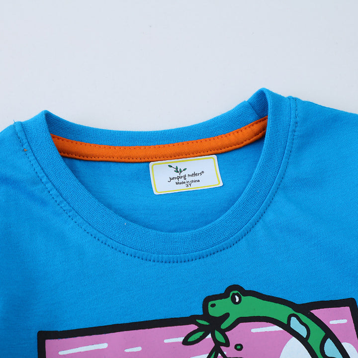 Jungen T-Shirt mit kreativem Dinosaurier-Motiv Drune