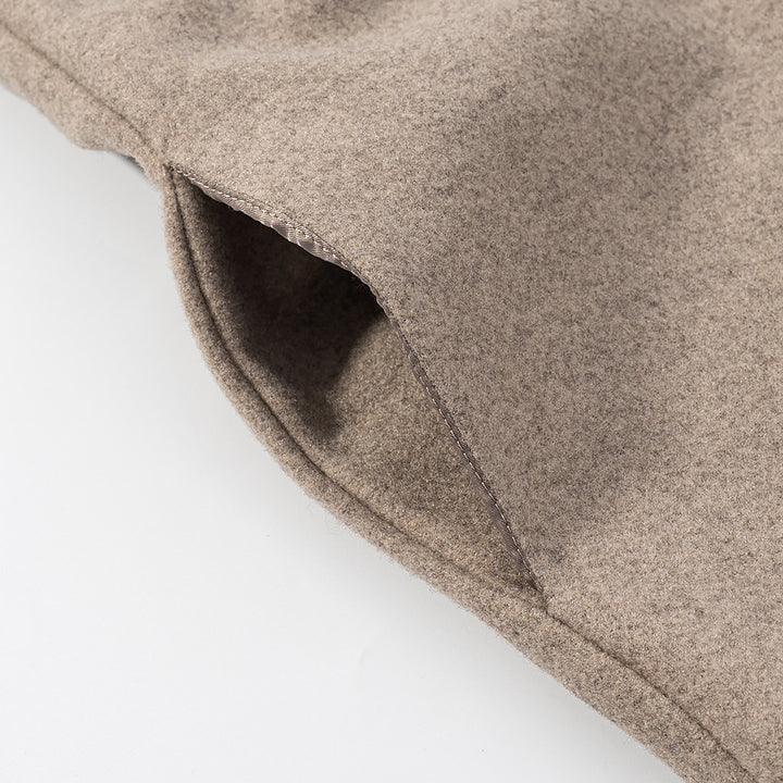 Damen modische doppelt geknöpfte Wolljacke Drune