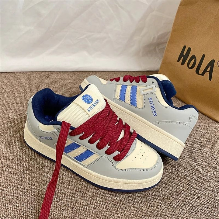 Damen modische Sneaker mit atmungsaktiver Mesh-Oberfläche und dämpfendem Komfort Drune