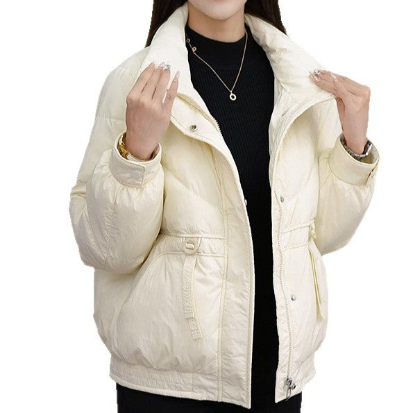 Damen Steppjacke mit verstellbarem Bund Drune