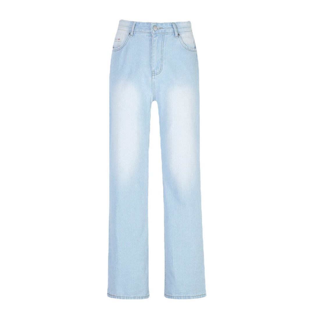 Drune | Weites Bein Flared Hohe Taille Denim Jeans