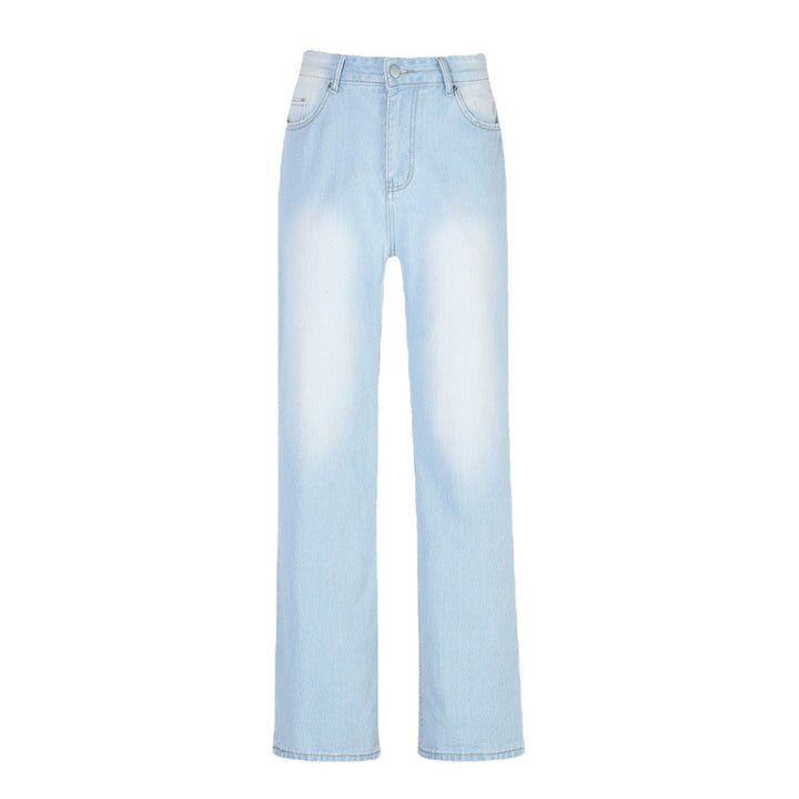Drune | Weites Bein Flared Hohe Taille Denim Jeans
