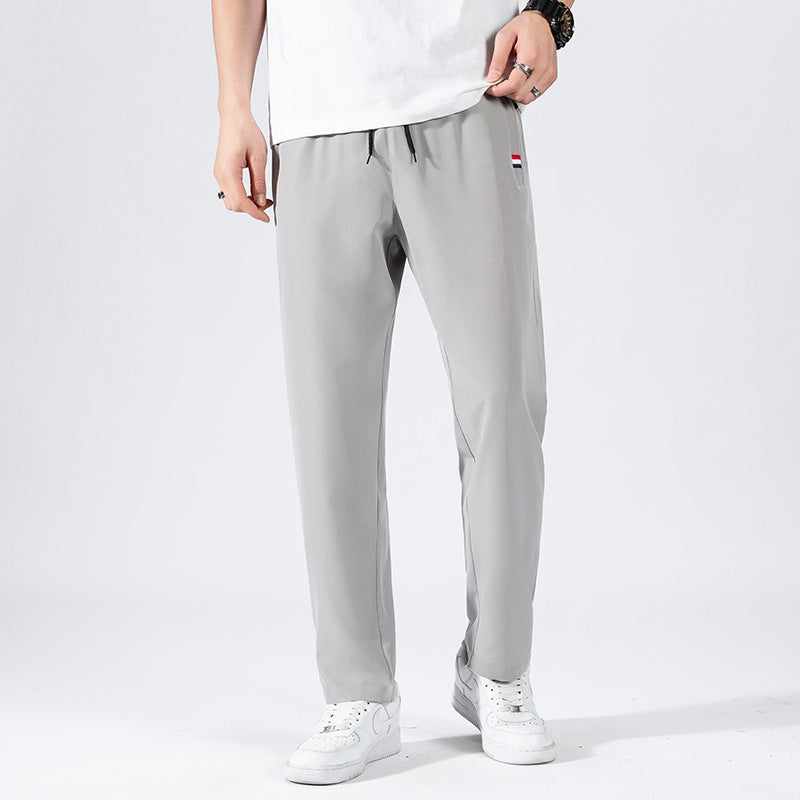 Herren Sportliche Jogginghose mit elastischem Bund und Seitentaschen Drune