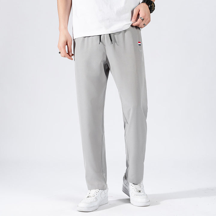 Herren Sportliche Jogginghose mit elastischem Bund und Seitentaschen Drune