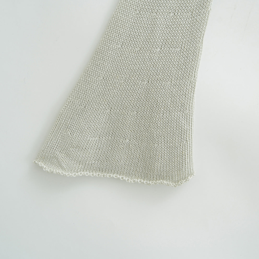 Damen Leichtes Feinstrick-Longsleeve mit ausgestellten Trompetenärmeln Drune