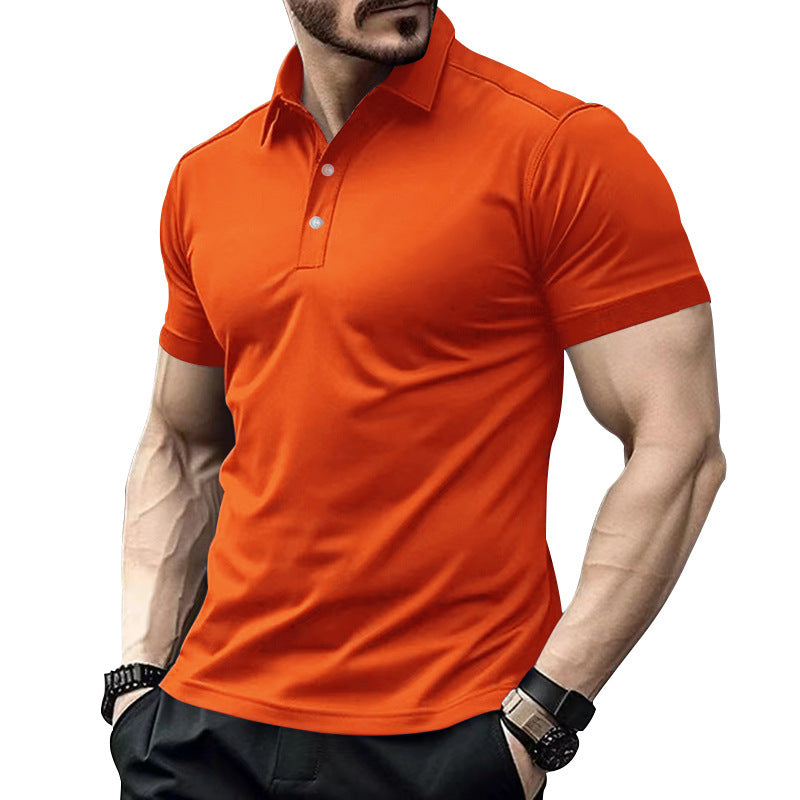 Herren Hochwertiges Kurzarm Poloshirt mit atmungsaktiver Technologie und modernem Schnitt Drune