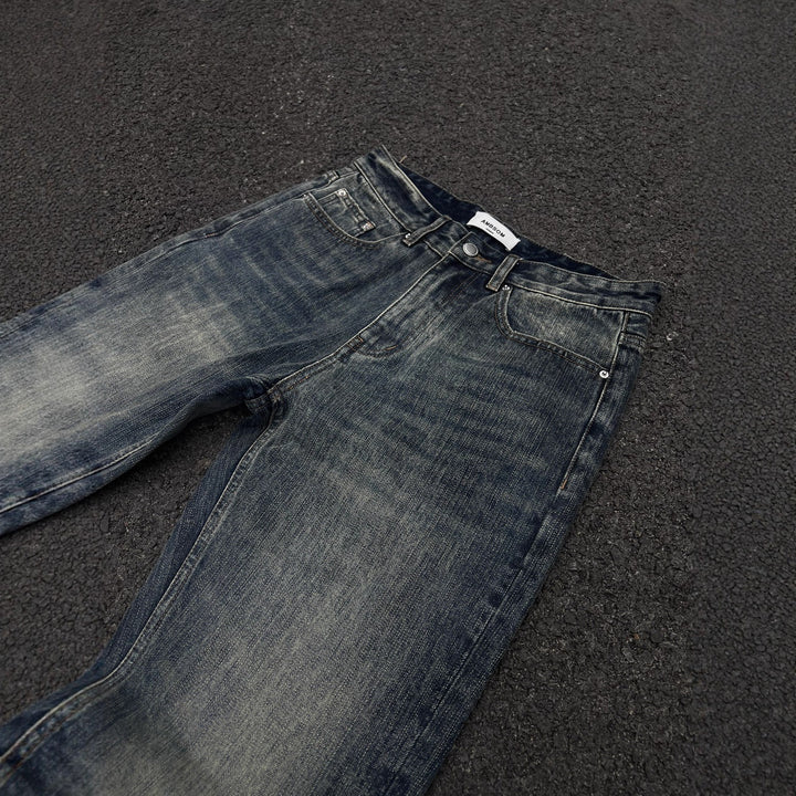 Herren Klassische Denim-Jeans im Vintage-Stil Drune