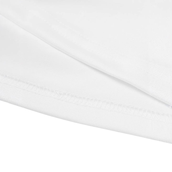 Damen Crop-T-Shirt mit kreativem Kinderzeichnungsmuster Drune