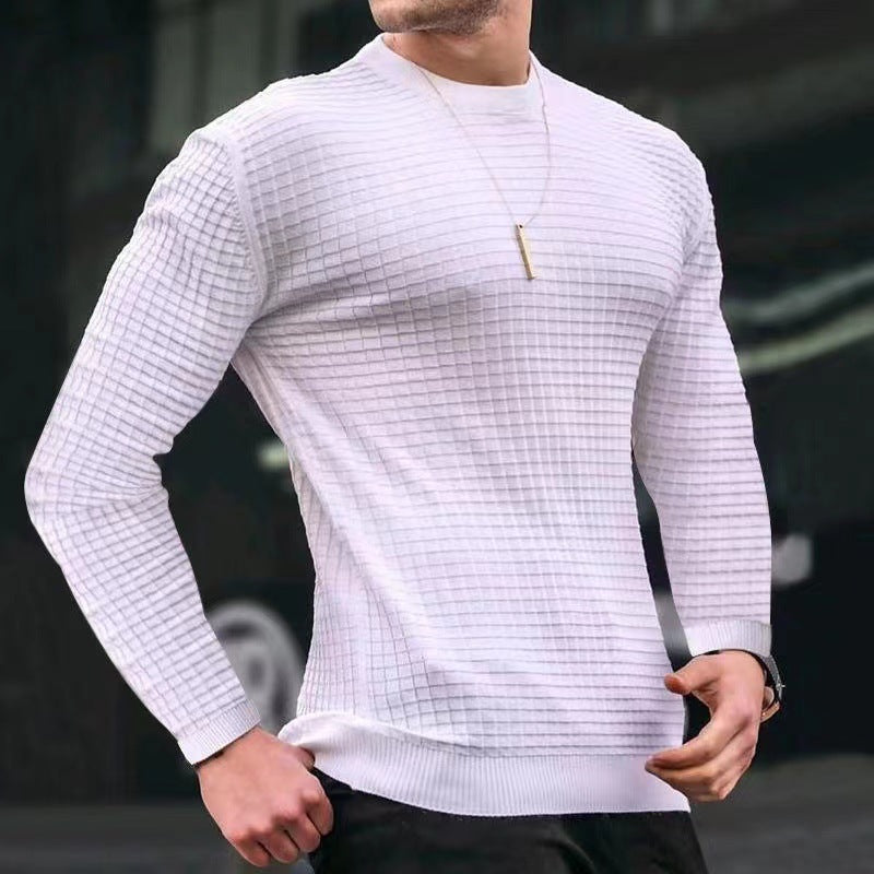 Herren Pullover mit strukturiertem Design Drune