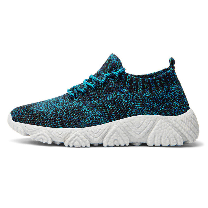 Unisex nan urbaner Strick-Schlupfsneaker mit sockenhaftem Schaft und markanter Profilsohle Drune