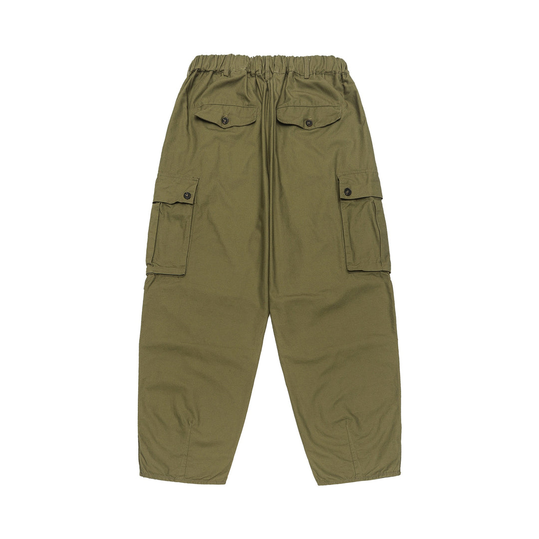 Damen Cargo-Caprihose mit Tunnelzugbund, Druckknopf-Details und vielseitigen Klappentaschen Drune