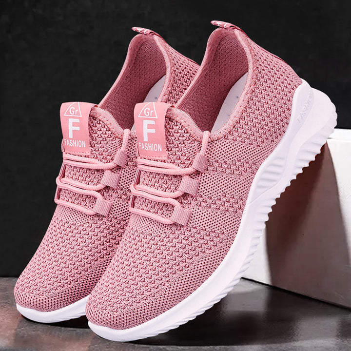 Unisex nan leichte Strick-Sneaker mit elastischer Schlupfkonstruktion und dämpfender EVA-Sohle Drune