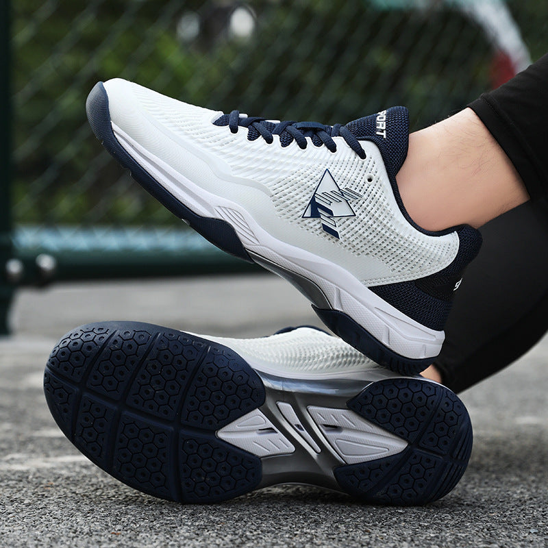 Damen Sportliche Badmintonschuhe mit rutschfester Sohle und atmungsaktiven Mesh-Einsätzen Drune