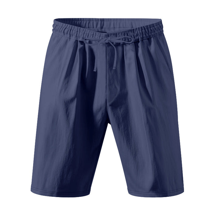 Herren lässige Jersey-Shorts mit elastischem Bund und praktischen Taschen Drune