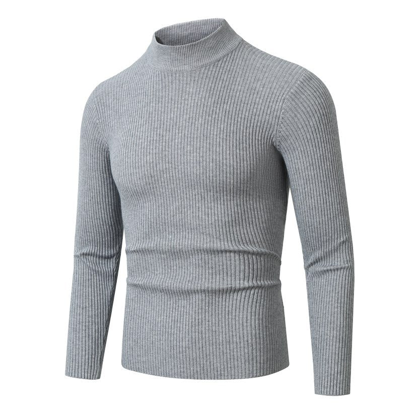 Herren Rollkragenpullover aus hochwertiger Rippenstruktur Drune
