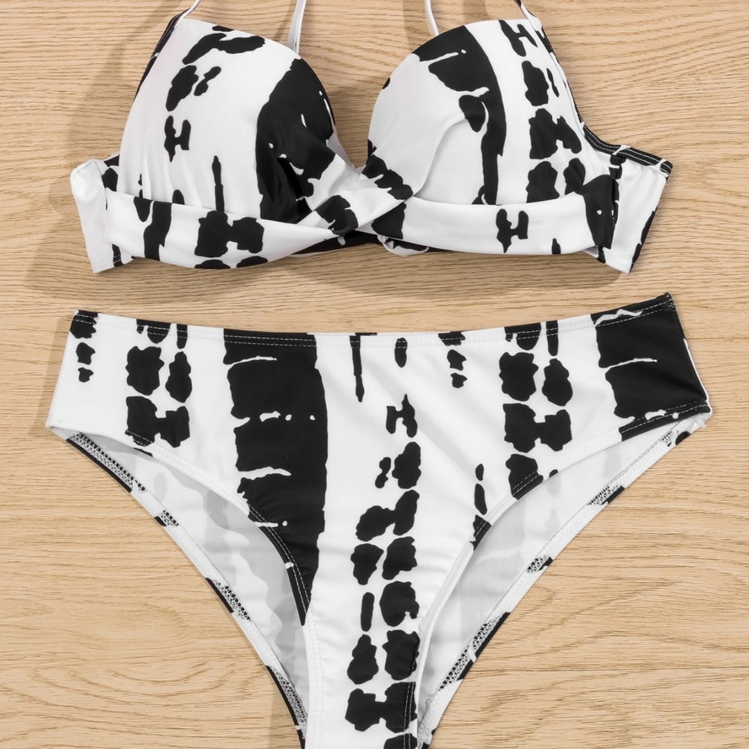 Damen Bügel-Bikini mit innovative Knotendetails Drune