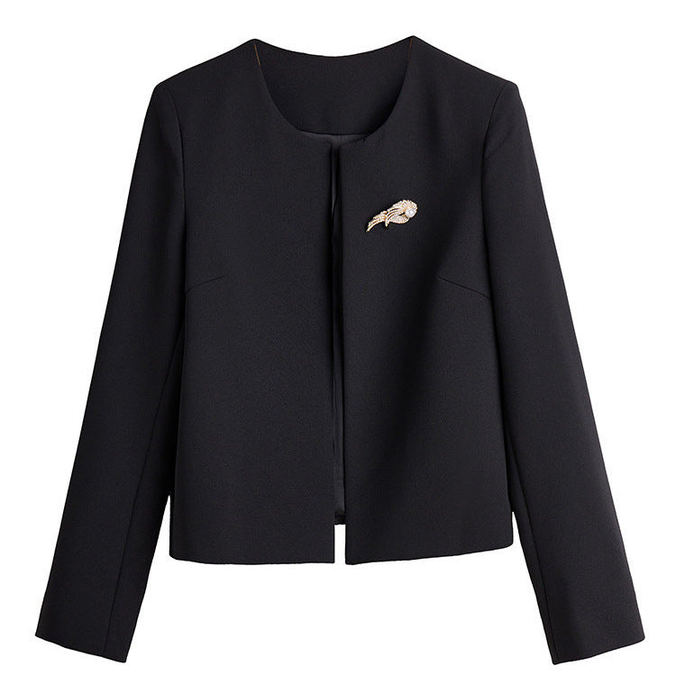 Damen Elegante Blazerjacke mit schickem Verschluss Drune
