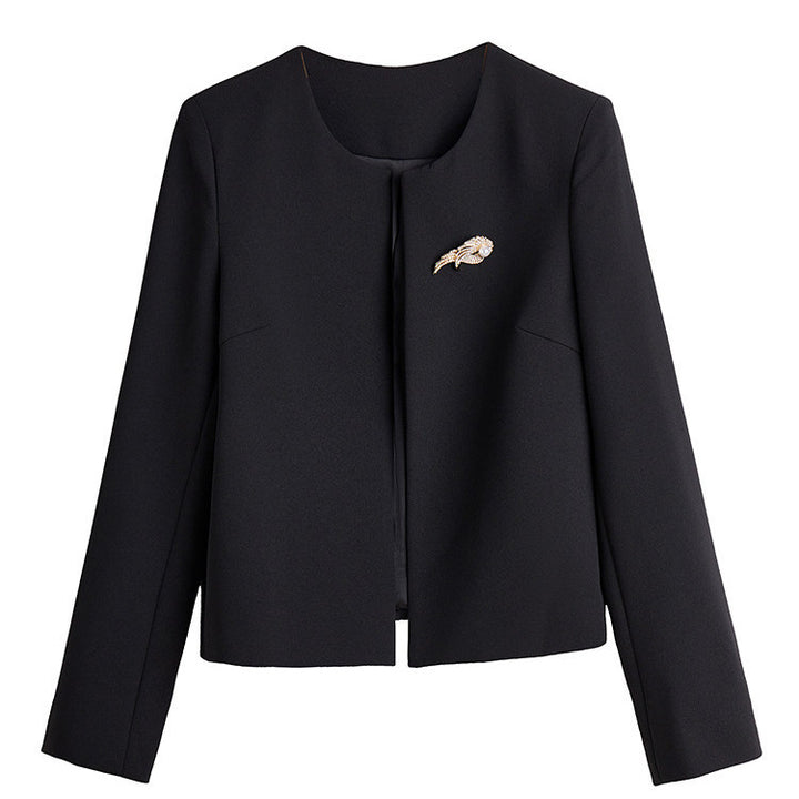 Damen Elegante Blazerjacke mit schickem Verschluss Drune