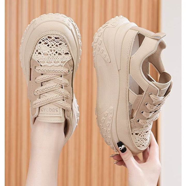 Damen Sportliche Sneaker mit luftiger Netzstruktur und extra hohem Komfort Drune