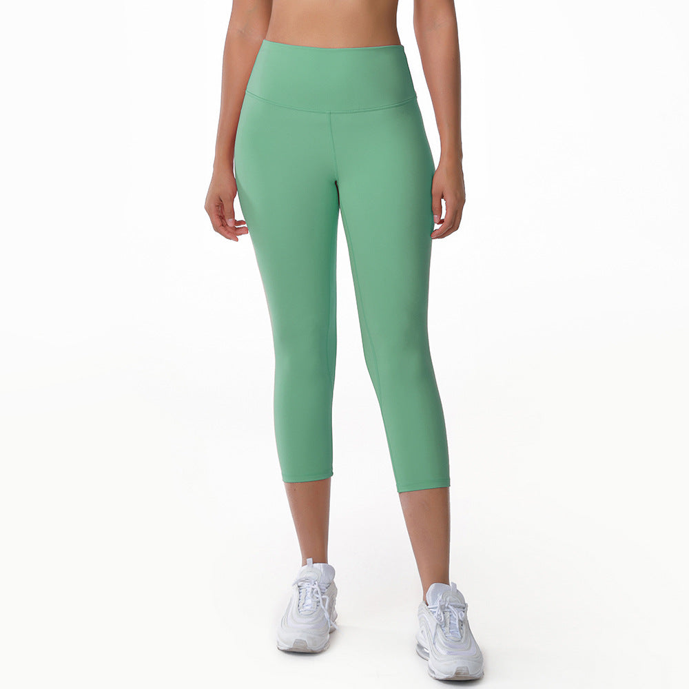 Damen Hochleistungs-Leggings mit hoher Taille und atmungsaktivem Stoff Drune