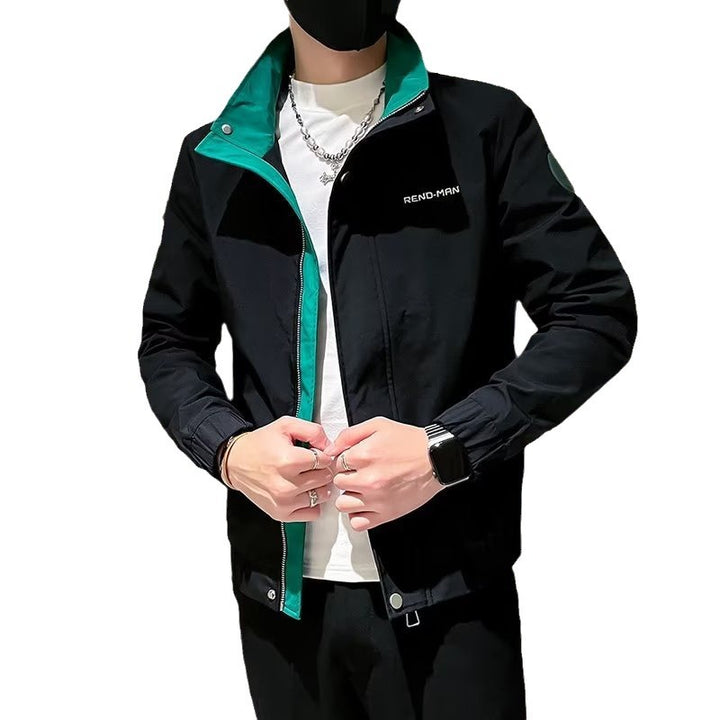 Herren modische Übergangsjacke mit atmungsaktivem und wasserabweisendem Material Drune
