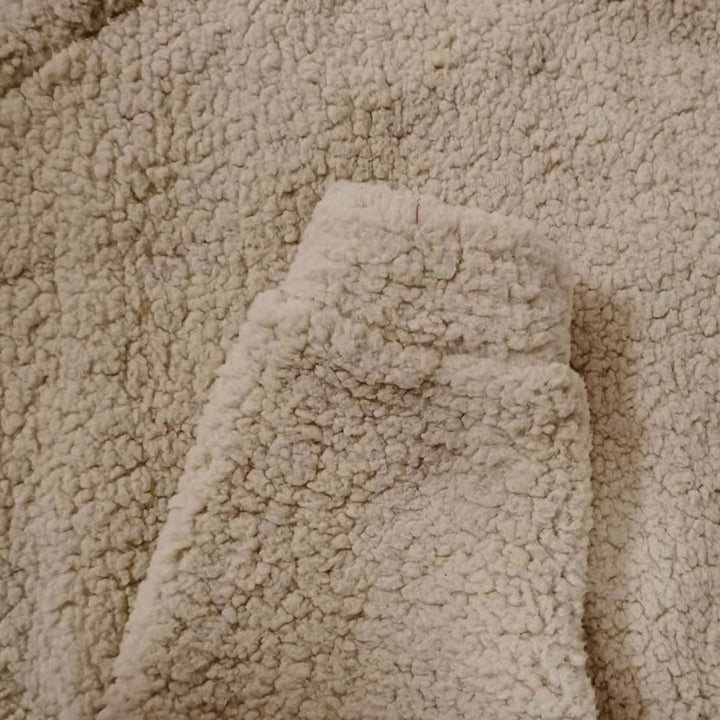 Damen Kuscheliger Fleece-Pullover mit hohem Kragen und weit geschnittenen Ärmeln Drune