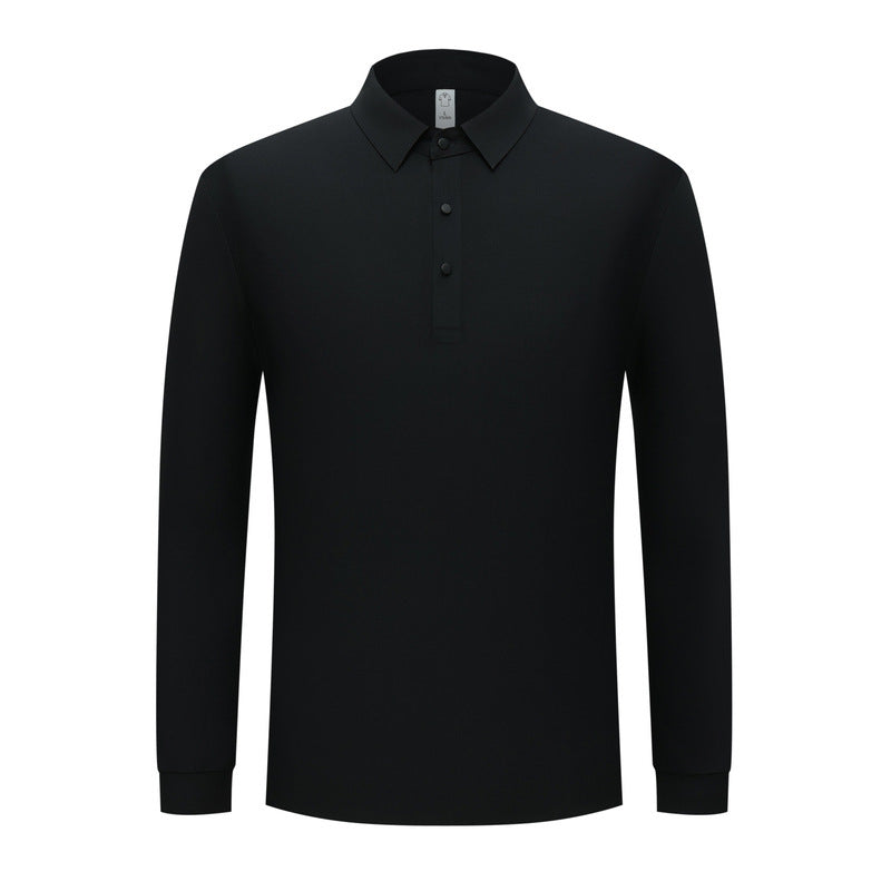 Herren Longsleeve Poloshirt Drune