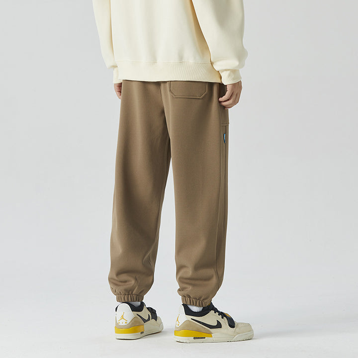 Herren Relaxed-Jogger mit elastischem Bund und abnehmbarem Teddyfutter Drune